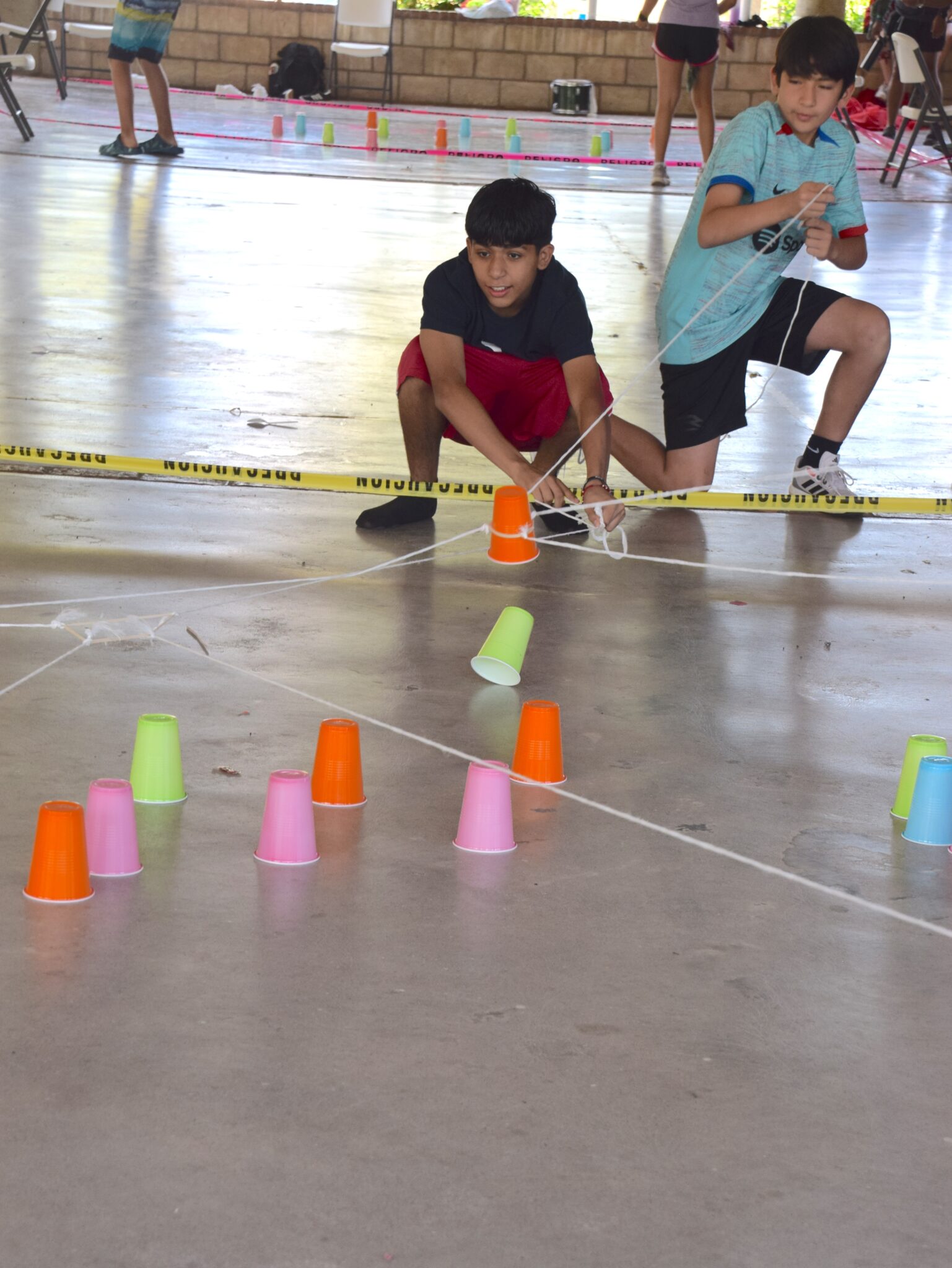 Cup game between students